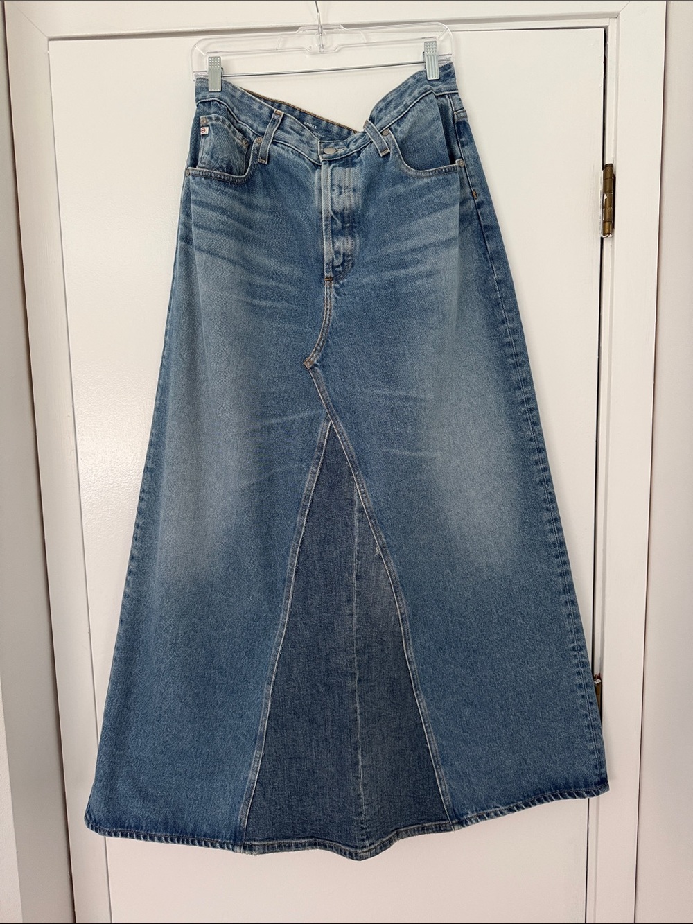 AG Jeans Denim Maxi Skirt
